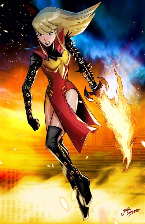 Magik Phoenix Force By Glencanlas On Deviantart Magik Marvel