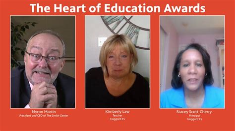 Heart Of Education Awards Kimberly Law Youtube