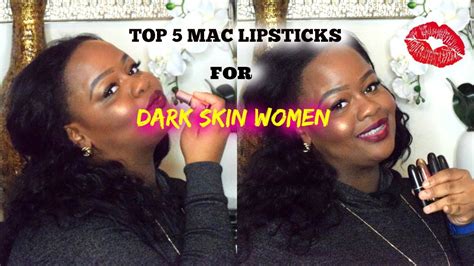 Top Mac Lipsticks For Dark Skin Women Youtube