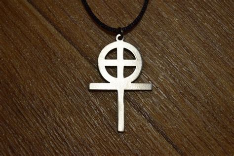 Gnostic Coptic Cross Celtic Cross Necklace Pendant Symbol Etsy
