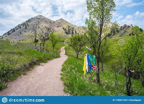 A Gorgeous View Of The Rocky Landscape Of Bear Butte State Park South