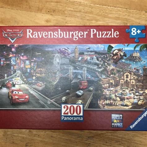 Ravensburger Jigsaw Puzzle Disney Pixar Cars 2 Age 8 200 Xxl