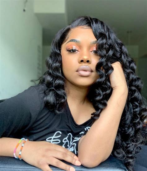 24+ awesome long hair on top and short on sides. Black Wigs For Black Women Beach Waves With Curling Wand ...