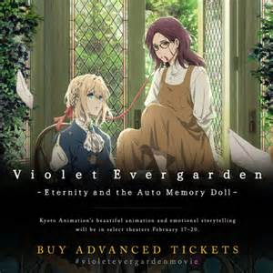 View Violet Evergarden Movie Poster Hd Png New Phone Wallpaper