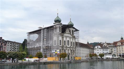 Léglise Des Jésuites De Lucerne Fermée Jusquen Décembre 2016