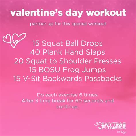 Tough Love 5 Partner Exercises To Get Toned This Valentines Day Anytime Fitness Partner