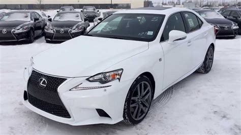 2014 Lexus Is 350 Awd Premium F Sport Package Review In Ultra White