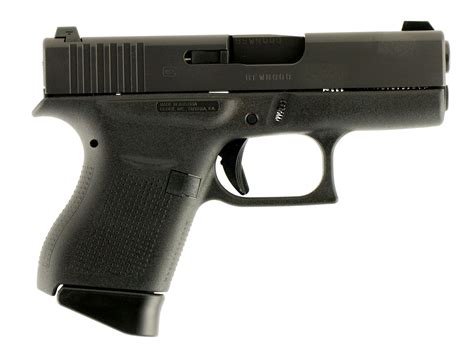 New Glock 43 9mm 6 Rounds 2 Magazines 34″ Bbl Glock Night Sights