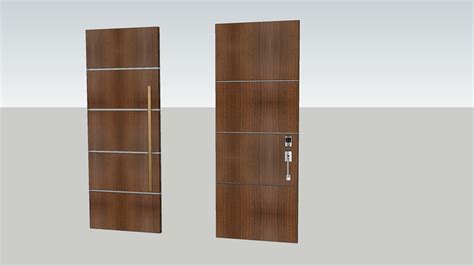 Modern Wood Doors 3d Warehouse