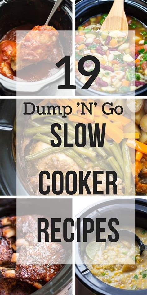 19 Dump And Go Slow Cooker Recipes That Require No Cooking Or Browning