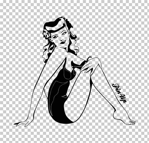 Pin Up Girl Silhouette Clipart 10 Free Cliparts Download Images On