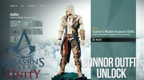 Assassin S Creed Unity Connor Kenway Outfit Ingame How To Unlock