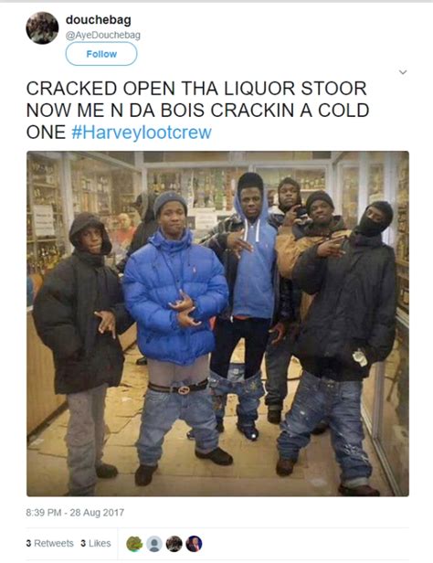 racist twitter trolls pose as houston looters