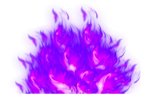 Purple Fire Png Transparent