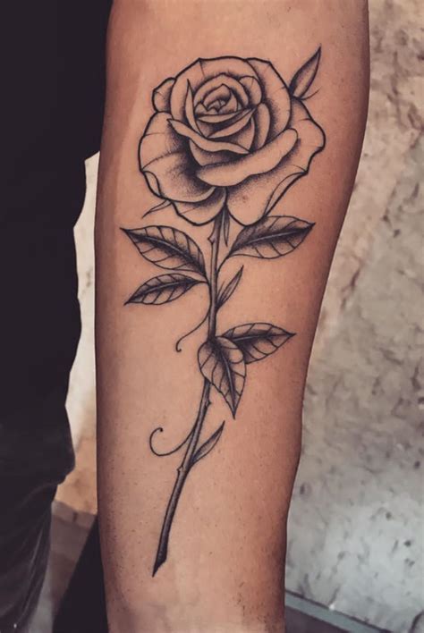 Skizze Tattoos Flowertattoos Rose Drawing Tattoo Rose Tattoo Design