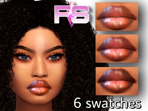 Lip Gloss 2 Lips Fs07 Makeup Cc Sims 4 Nails Sims 4 Cc Makeup