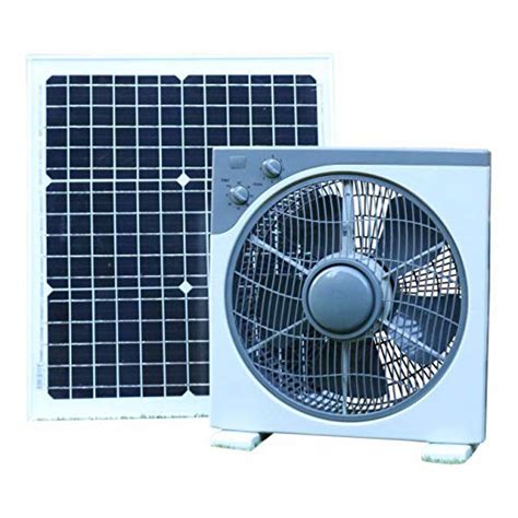 Pk Green Ventilador Solar 12v Con Panel Solar 30w Para Coche Invernadero Caravana Barco Casa