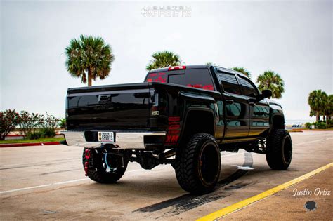 2015 Gmc Sierra 1500 With 24x14 76 Xtreme Mudder Xm 304 And 37135r24