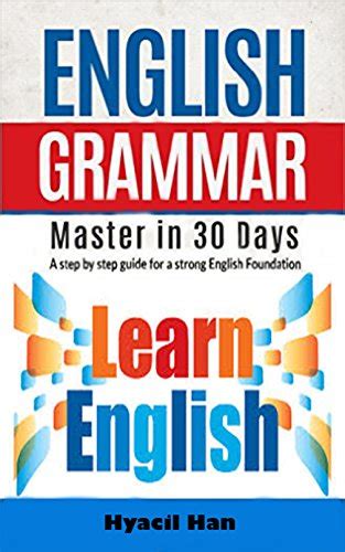 Amazon English Grammar Master In 30 Days English Edition Kindle