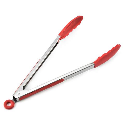 9 Inch 12 Inch Baking Tools Silicone Tongs Bbq Silicone Food Tongs Food Grade Silicone Kitchen
