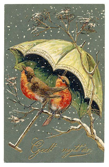 How Cute Is This Vintage Bird Postcard Vintage Postcards Vintage