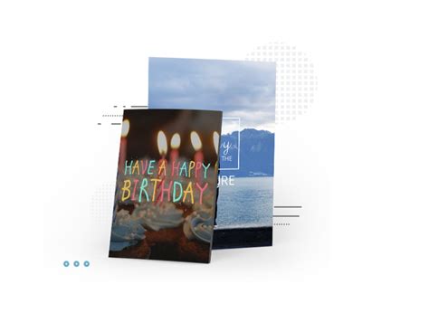 Sub out the imagery with your photos. Make Your Own Printable Cards for Free | Card Maker by ...
