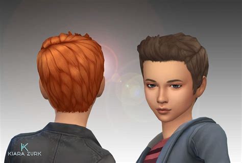 Dreamy Flip Hair Kb Mystufforigin Sims 4 Hairs