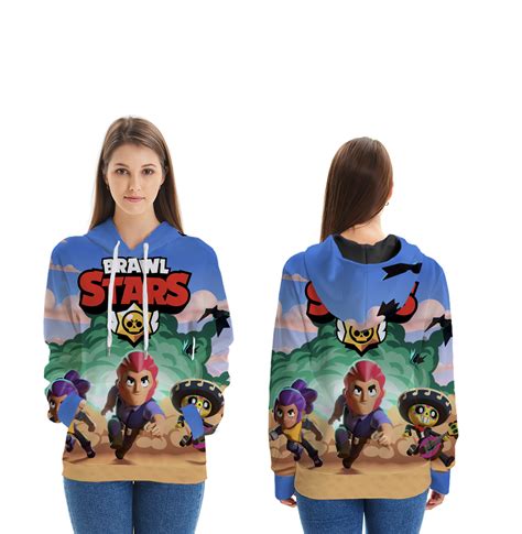 All content must be directly related to brawl stars. wholesale Brawl Stars 3d printed hoodie 2xs to 4xl merchandise