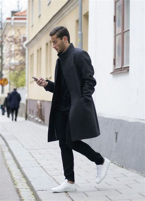 Black Trench Coat Outfits Mens Irina Holm