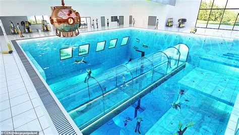 The Deepest Pool In The World Swimmers Will Be Able To Dive 148ft Down