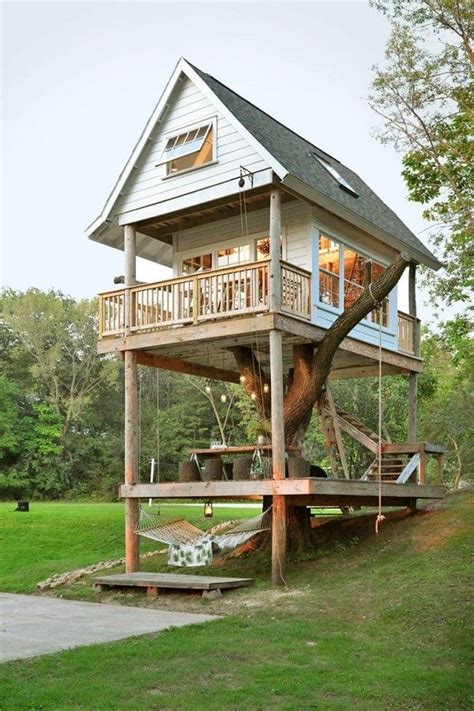 33 Stunning Small House Design Ideas Magzhouse Tree House Designs