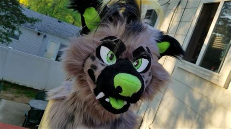Spotted Hyena Fursuit Head Youtube