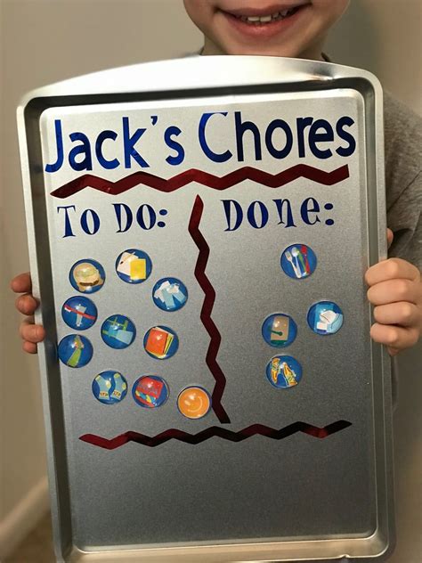 Diy Chore Chart For Adults Chore Chart Ideas Easy Diy Chore Board