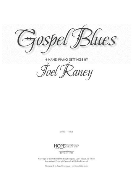 Gospel Blues For 4 Hand Piano Digital Version By Digital Sheet Music