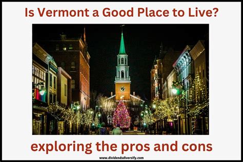 Is Vermont A Good Place To Live 21 Pros And Cons Dividends Diversify