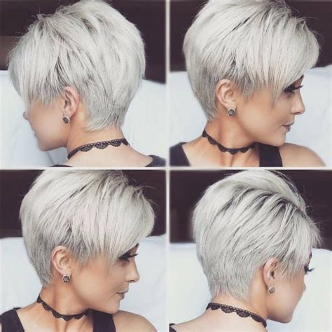 20 Photos Tapered Gray Pixie Hairstyles With Textured Crown