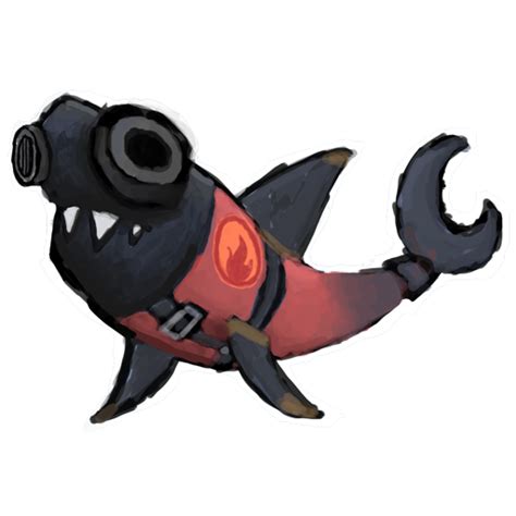 Pyro Shark Team Fortress 2 Sprays Game Characters And Related