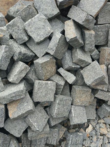 Putian Black Granite Cube Stone And Paverspepperino Darkpingnan Sesame