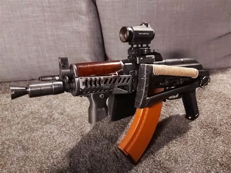 My Love And Pride Bolt Ebb Aks 74u Fitted With 3d Printed Zenitco