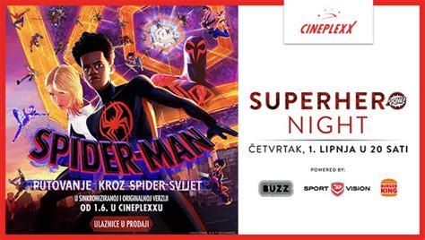 Superhero Night Spider Man Putovanje Kroz Spider Svijet Cineplexx Hr