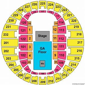 Scope Arena Tickets In Norfolk Virginia Scope Arena Seating Charts