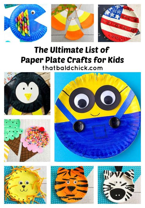 Paper Plate Crafts For Kids Artofit