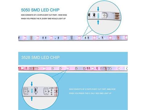 Led Strip Lights 328ft Waterproof Flexible Tape Lights Color Changing