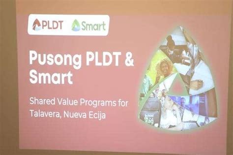 Pusong Pldt And Smart Shared Value Programs