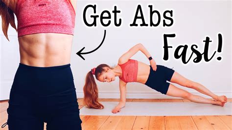 Get Abs Fast Abs Workout Challenge Youtube