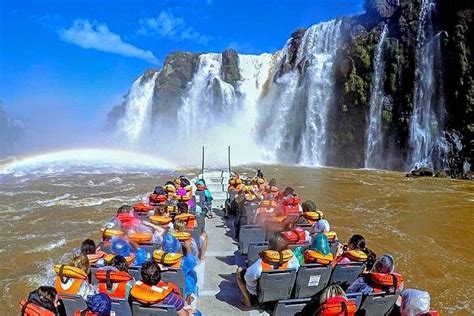 boat ride and walking tour of iguazu falls in argentina