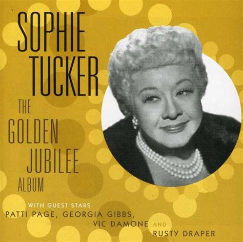 Sophie Tucker Golden Jubilee Album Cd Jpc