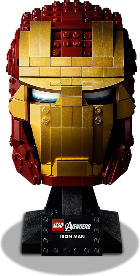 76165 Lego Marvel Super Heroes Iron Mans Helm Klickbricks