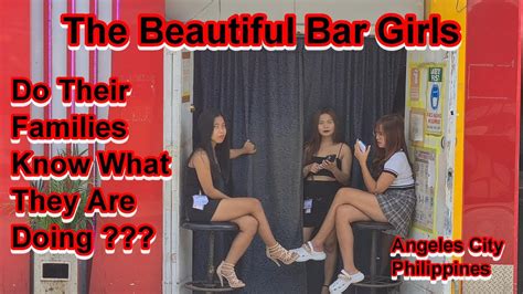 The Beautiful Bar Girls Do Their Families Know What They Are Doing Angeles City Philippines