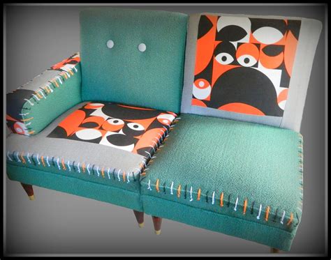 50s Upcycled Sofa From 3220 Revamp Continental Wallet Upcycle Decor